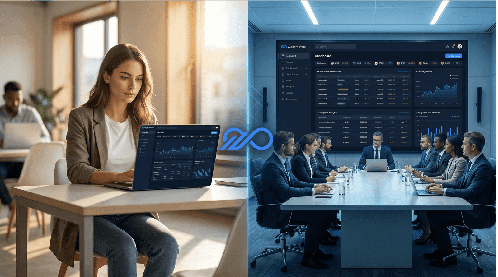 From startup founder to enterprise boardroom - Algebra Verse scales with your business